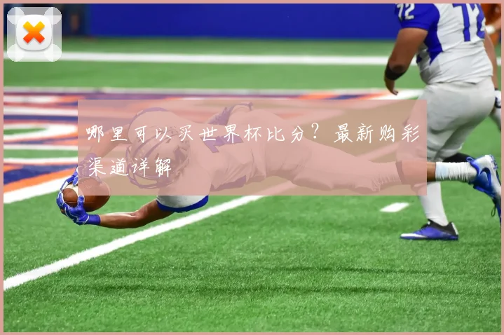 哪里可以买世界杯比分?最新购彩渠道详解